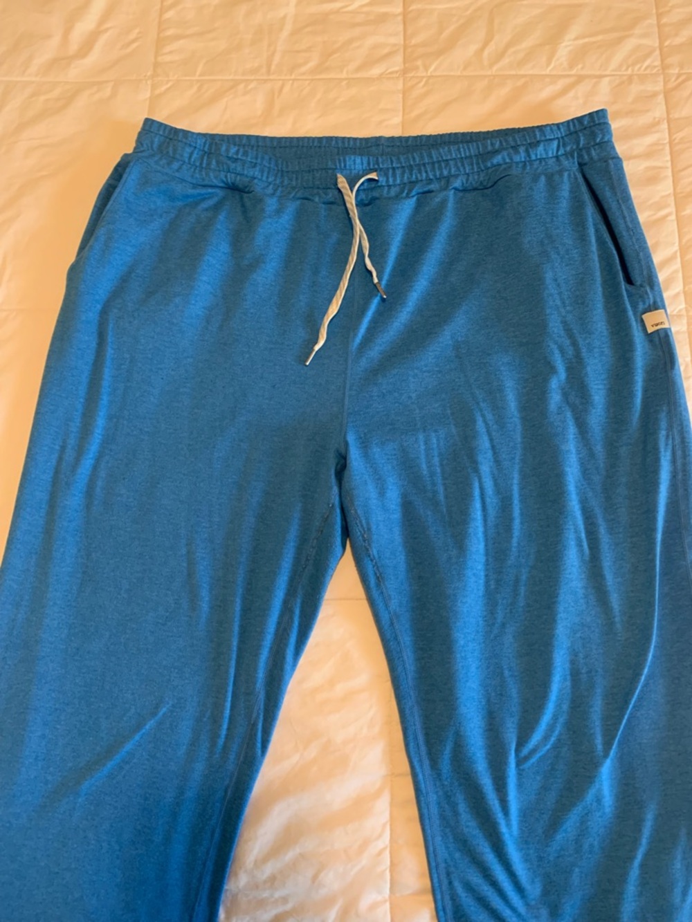 Vuori Men's Teal Drawstring Joggers